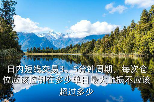 日內(nèi)短線交易3、5分鐘周期，每次倉位應(yīng)該控制在多少單日最大止損不應(yīng)該超過多少