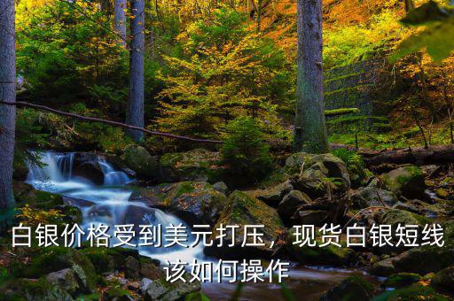 白銀價(jià)格受到美元打壓，現(xiàn)貨白銀短線該如何操作