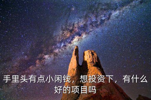 手里頭有點小閑錢，想投資下，有什么好的項目嗎
