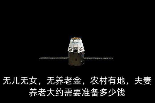 無兒無女，無養(yǎng)老金，農(nóng)村有地，夫妻養(yǎng)老大約需要準備多少錢