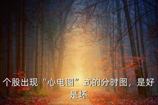 個(gè)股出現(xiàn)“心電圖”式的分時(shí)圖，是好是壞