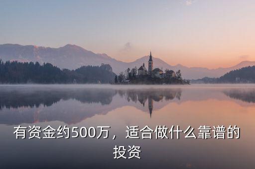 有資金約500萬，適合做什么靠譜的投資