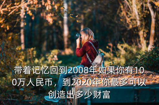 帶著記憶回到2008年如果你有100萬人民幣，到2020年你最多可以創(chuàng)造出多少財(cái)富