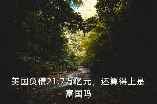 美國(guó)負(fù)債21.7萬(wàn)億元，還算得上是富國(guó)嗎