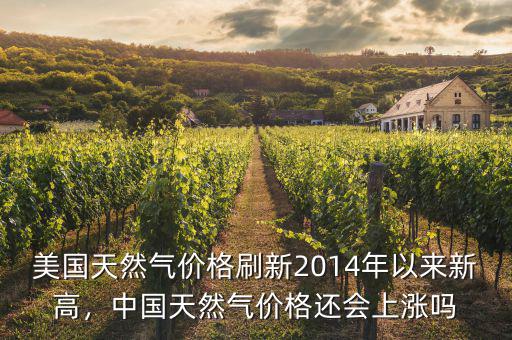 美國天然氣價格刷新2014年以來新高，中國天然氣價格還會上漲嗎