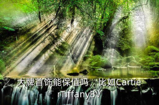 大牌首飾能保值嗎，比如CartierTiffanyBV