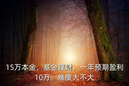 15萬(wàn)怎么理財(cái),理財(cái)產(chǎn)品怎么購(gòu)買(mǎi)