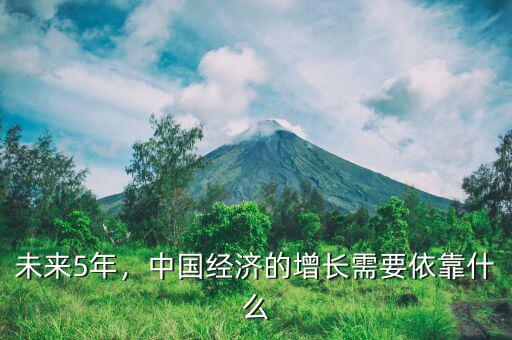 未來5年，中國經濟的增長需要依靠什么
