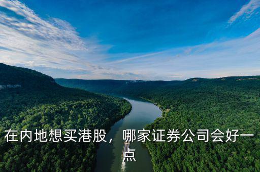 在內(nèi)地想買港股，哪家證券公司會(huì)好一點(diǎn)