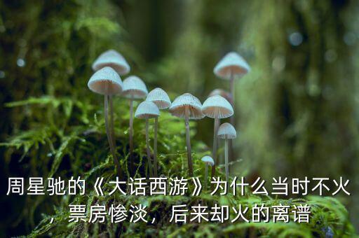 周星馳的《大話西游》為什么當(dāng)時不火，票房慘淡，后來卻火的離譜