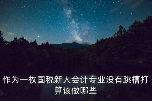 國稅局新人去了干什么，國稅局待遇怎么樣