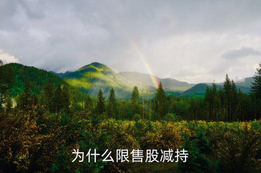 什么是限售股減持，為什么限售股減持