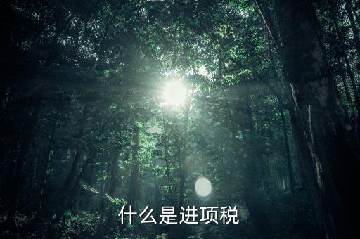 進(jìn)項(xiàng)是指什么，什么是進(jìn)項(xiàng)稅