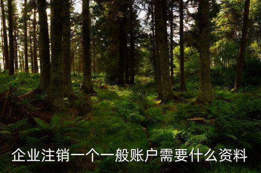 注銷(xiāo)一般納稅人需要什么資料，注銷(xiāo)辦稅員證所需資料有哪些