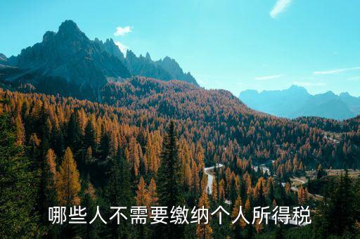 什么人不需要繳稅，有營業(yè)執(zhí)照和稅務(wù)登記什么情況下不用繳稅