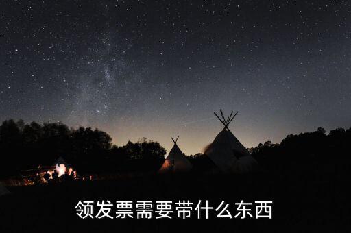 發(fā)票領用簿 需要什么資料，領發(fā)票需要帶什么東西