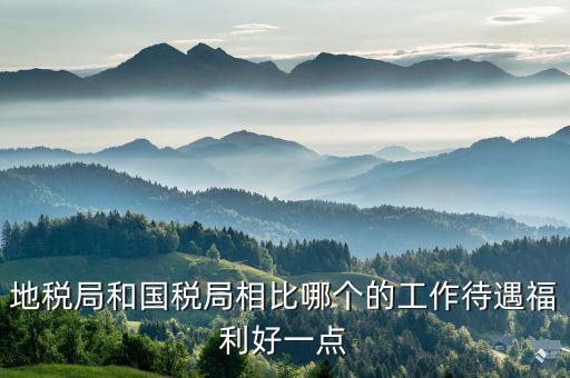 地稅局有什么福利，地稅局和國稅局相比哪個的工作待遇福利好一點