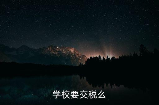 民辦學(xué)校交什么稅，你好我想問問民辦學(xué)校可以要求學(xué)生補課嗎把補課的錢作為必交費