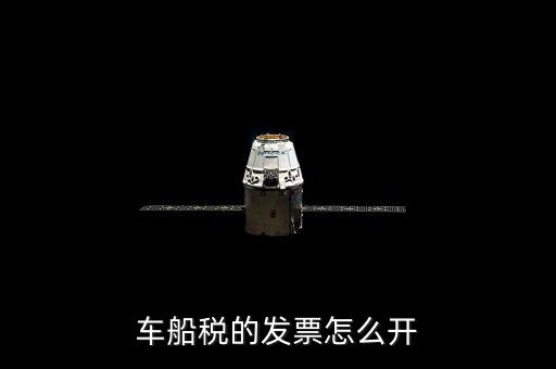 車(chē)船稅的發(fā)票怎么開(kāi)
