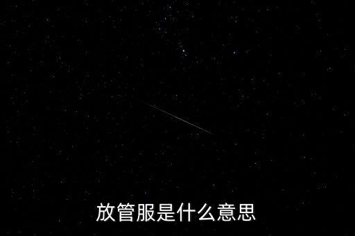 放管服嚴(yán)善活是什么，什么是放管服 放管服怎么理解