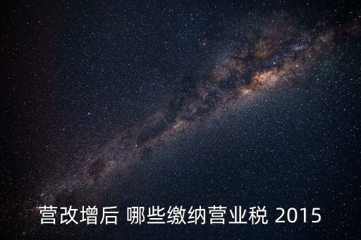 2015互聯(lián)網(wǎng)行業(yè)交什么稅，做互聯(lián)網(wǎng)服務(wù)行業(yè)要交多少稅