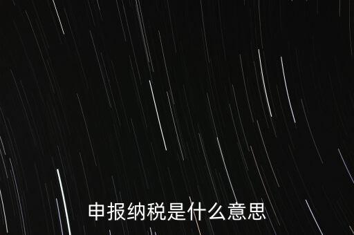 通用申報(bào)稅是什么，非稅收入通用申報(bào)表是什么稅