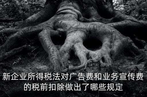 廣告費和業(yè)務宣傳費 有什么規(guī)定，廣告費和業(yè)務宣傳費的扣除標準是多少