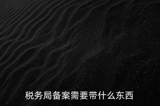 第一次去地稅備案帶什么資料，請問一下辦理地稅備案需要拿什么資料