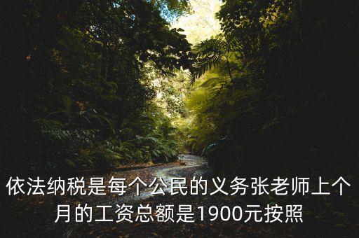 依法納稅屬于什么行為，依法納稅屬不屬于政治義務(wù)