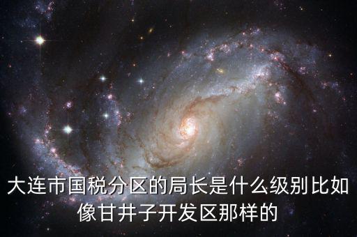 大連國稅局長什么級別，大連市國稅分區(qū)的局長是什么級別比如像甘井子開發(fā)區(qū)那樣的
