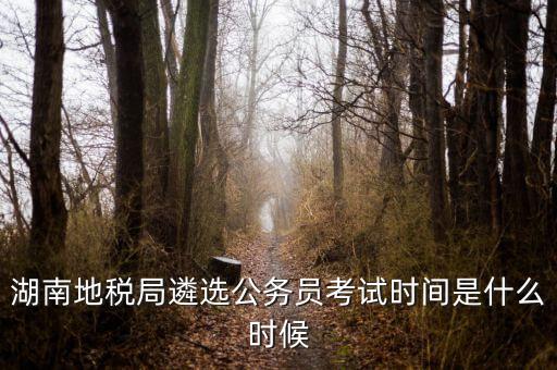 湖南地稅什么時候上班，湖南地稅系統(tǒng)分配到縣以下基層一線工作有前途嗎