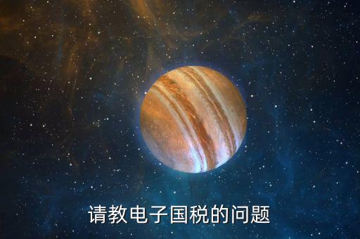 深圳國稅微信預約密碼是什么，請教電子國稅的問題