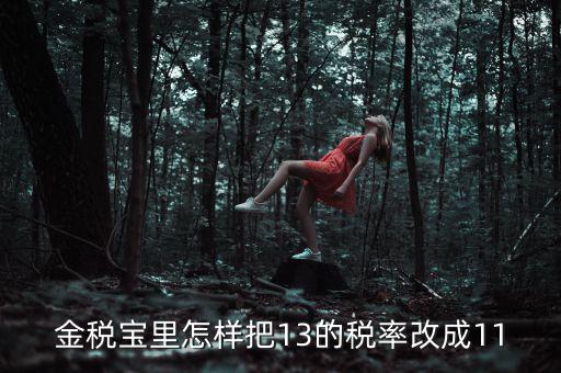 稅率13 為什么改11，稅率13更改11后怎么補(bǔ)稅