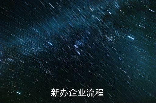 新辦企業(yè)是指什么，新辦企業(yè)流程