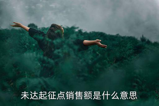 未達(dá)起征點(diǎn)通知書(shū)什么意思，打印稅務(wù)事項(xiàng)通知書(shū)未達(dá)起征點(diǎn)通知需要什么材料