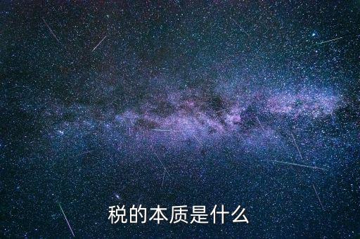納稅服務(wù)的本質(zhì)是什么意思，稅收的本質(zhì)是什么