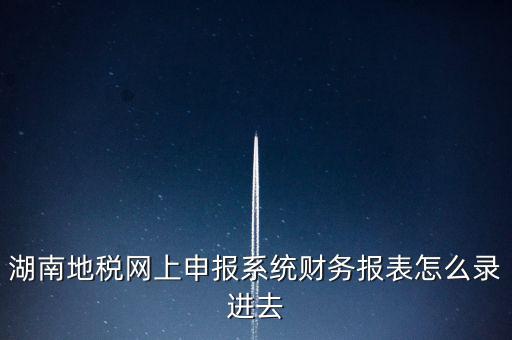 湖南地稅局用什么登錄，湖南地稅網(wǎng)上申報系統(tǒng)