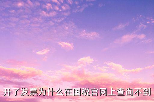 真發(fā)票為什么不能查詢，增值稅的發(fā)票真?zhèn)尾椴坏皆趺崔k