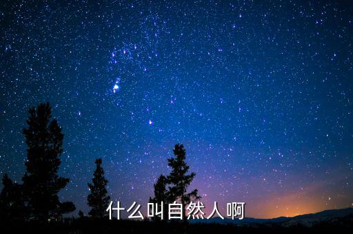 自然人信息包括什么，什么叫自然人啊