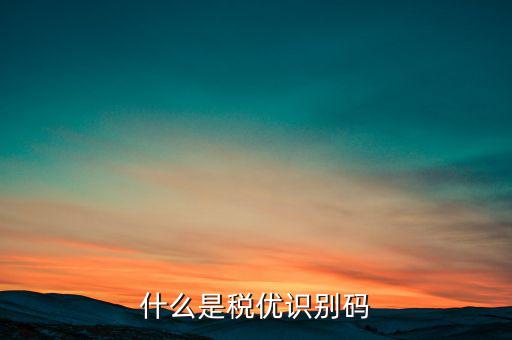什么保單有稅優(yōu)識(shí)別碼，什么是稅優(yōu)識(shí)別碼