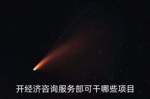 咨詢服務(wù)有什么進(jìn)項(xiàng)，開經(jīng)濟(jì)咨詢服務(wù)部可干哪些項(xiàng)目