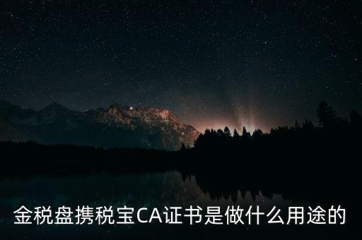 企業(yè)ca證書有什么用，財悠悠CA數(shù)字證書有什么作用對于企業(yè)可以起到什么作用