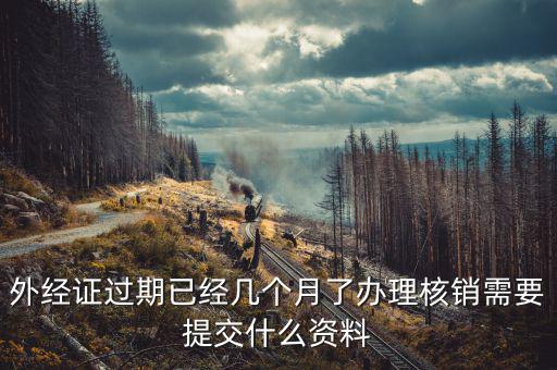 外經證繳銷需要什么資料，外經證注銷需要帶哪些資料