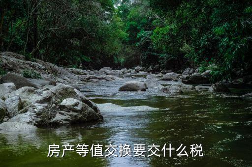 房產(chǎn)置換交什么稅，開辦房產(chǎn)置換公司取得的收入交什么稅費
