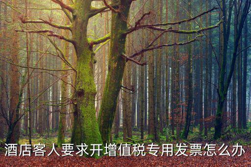 為什么住宿要開專票，為什么有些賓館不能開具開具增值稅專用發(fā)票