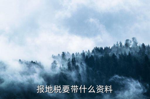 地稅逾期申報 帶什么資料，我們公司的地稅逾期申報了是要去地稅補申報那需要帶什么資料