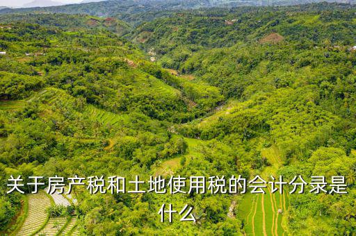 房產(chǎn)稅和土地使用稅計入什么科目，房產(chǎn)稅和土地稅應(yīng)該用哪個科目核算