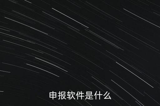 增值稅申報(bào)用什么軟件，申報(bào)軟件是什么