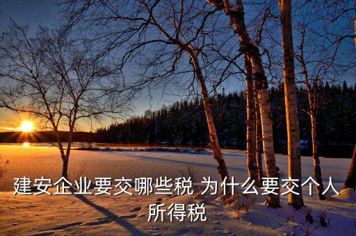 工程為什么要繳納個(gè)稅，去稅務(wù)局開工程發(fā)票時(shí)為什么要交個(gè)人所得稅