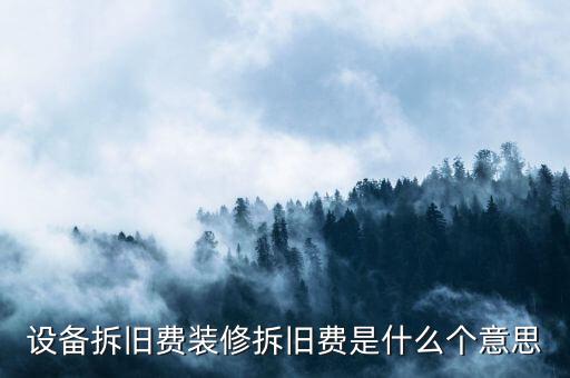 地稅拆舊費(fèi)是什么意思，地稅稅費(fèi)什么意思